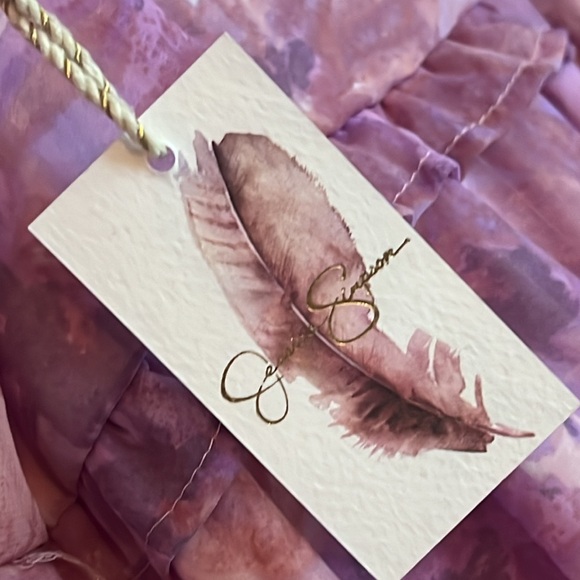 JESSICA SIMPSON Layla Lilac Dress - Picture 10 of 13